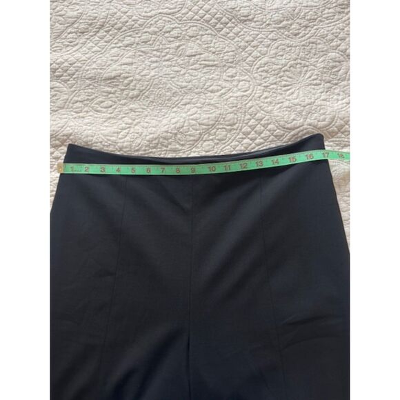 Tory Birch Black Wool Wide leg Dress pants, size 12 - Picture 8 of 12